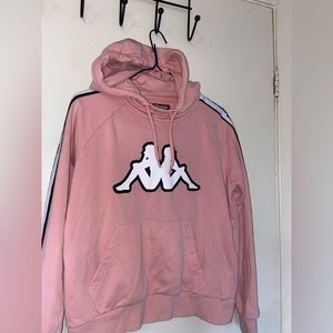 Girls Pink kappa hoodie